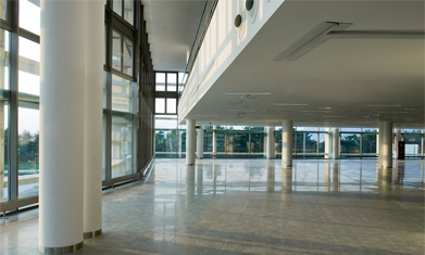 Interior de la sala de proyecciones